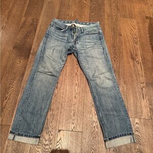 Lacoste Men's Light Blue Straight Jeans